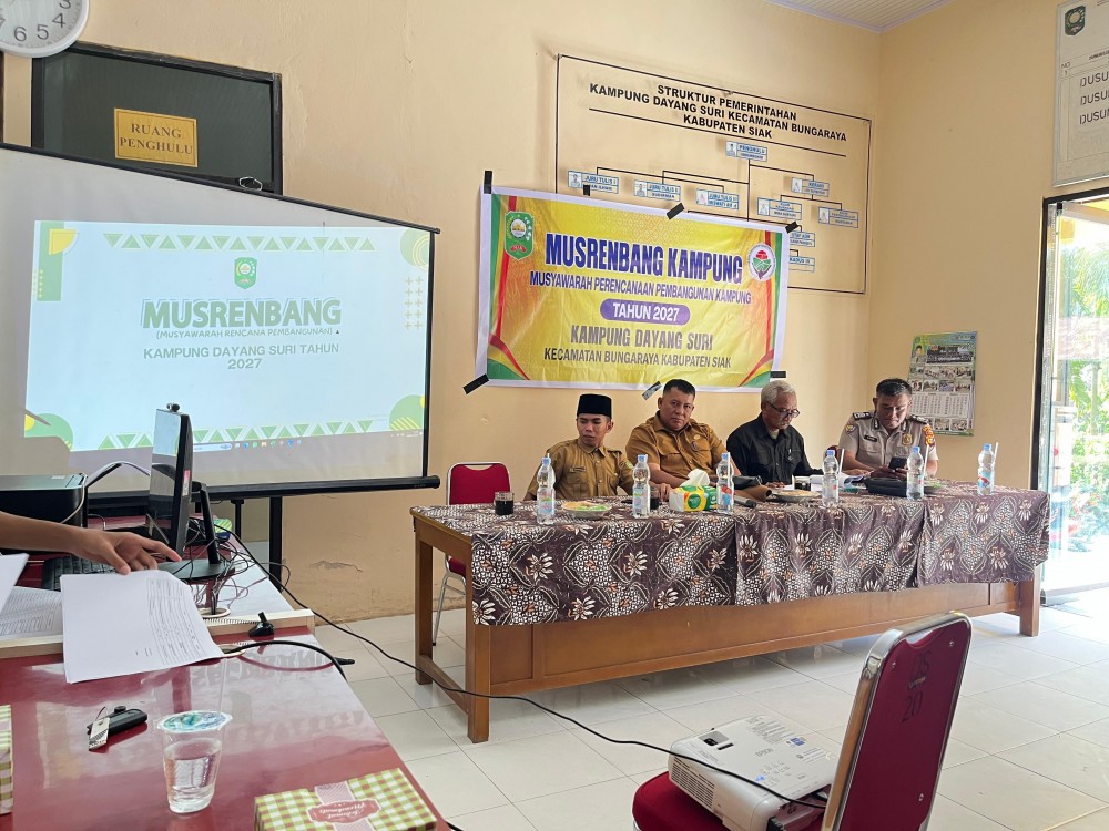 MUSRENBANG Kampung Dayang Suri Tahun 2027